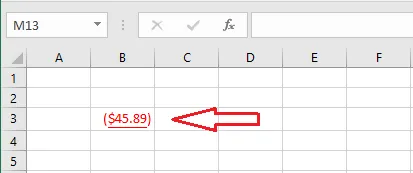 The number with a single accounting underline