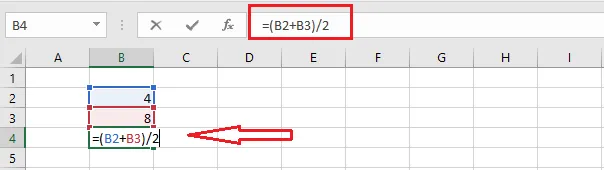 Typing a formula that starts with an equal sign