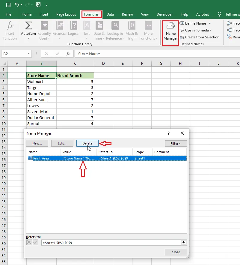 Deleting Print_Area in Name Manager