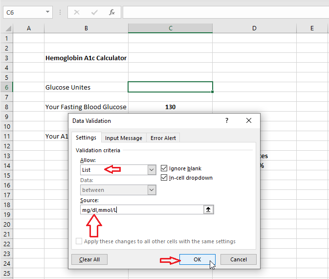 data validation criteria