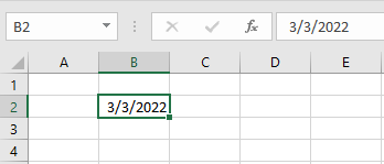 enter data in excel cell
