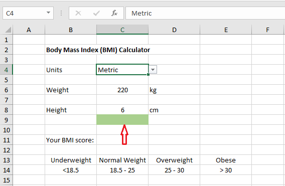 conditional formatting