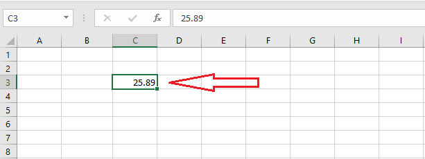 two decimal places in excel