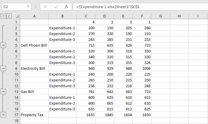 How To Consolidate Data In Excel Overall Money 6738