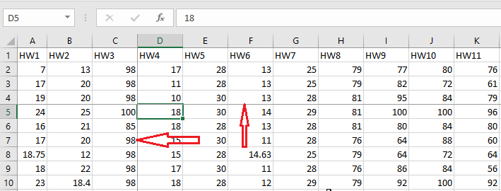 freeze excel cell