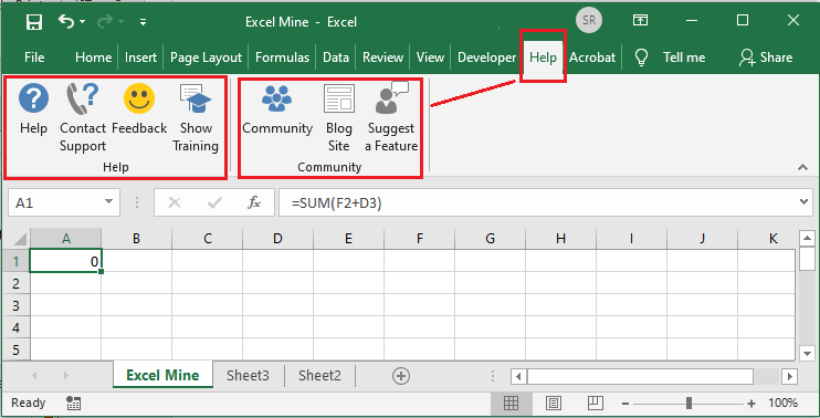 excel groups