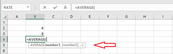 insert function in excel