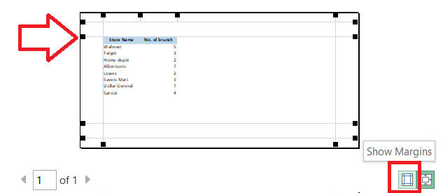 adjust margin manually