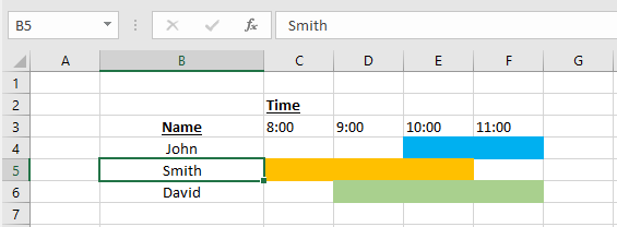 splitting excel cell