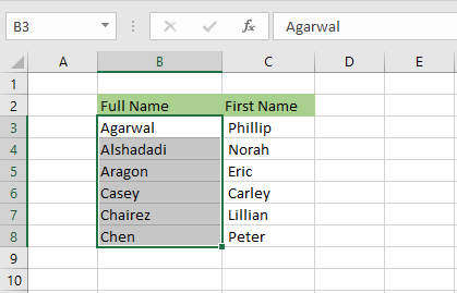 split cell using comma in excel