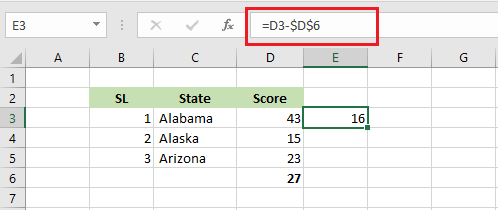 subtract a fixed number