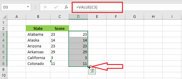 value function